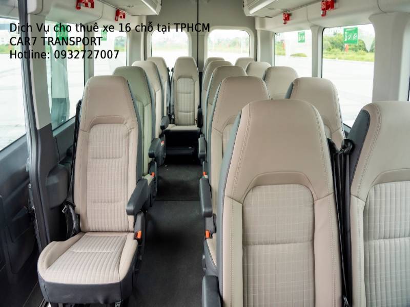 thuê xe 16 chỗ có người lái