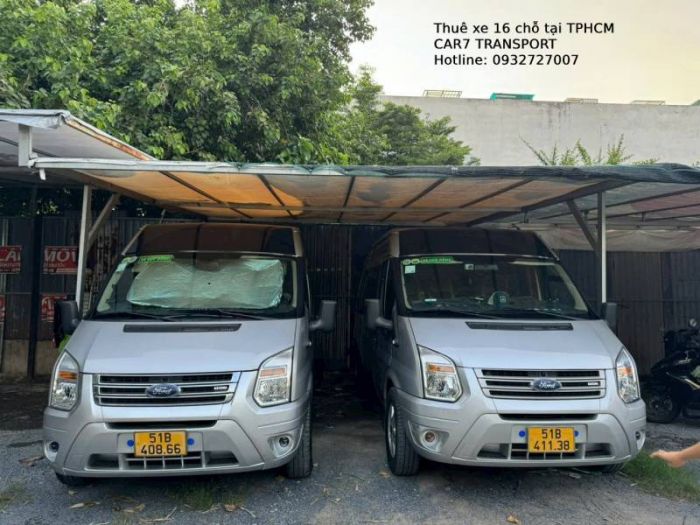 thuê xe 16 chỗ ford transit